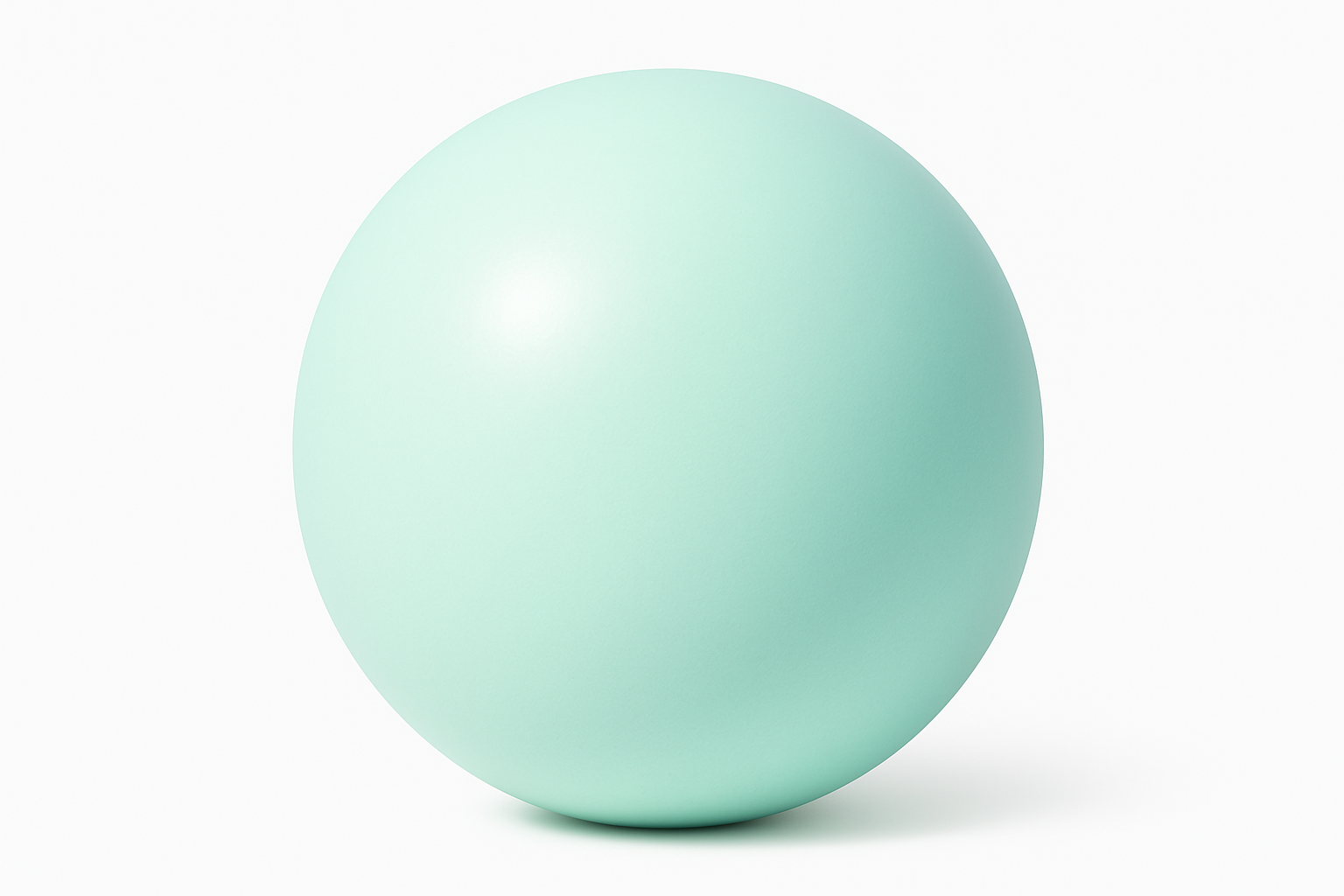 Ballons de Pilates turquoise et violet avec arrière-plan neutre